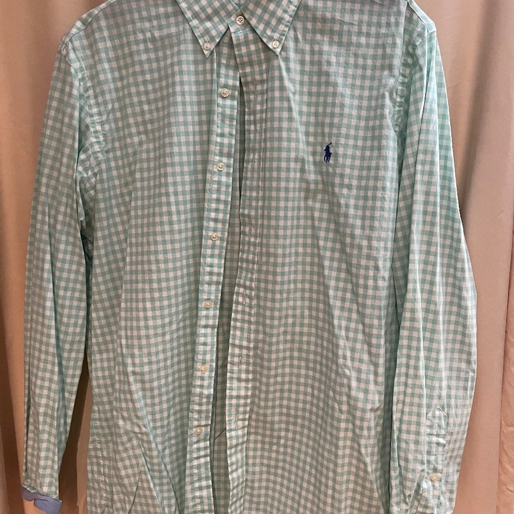 Mens button down dress shirt